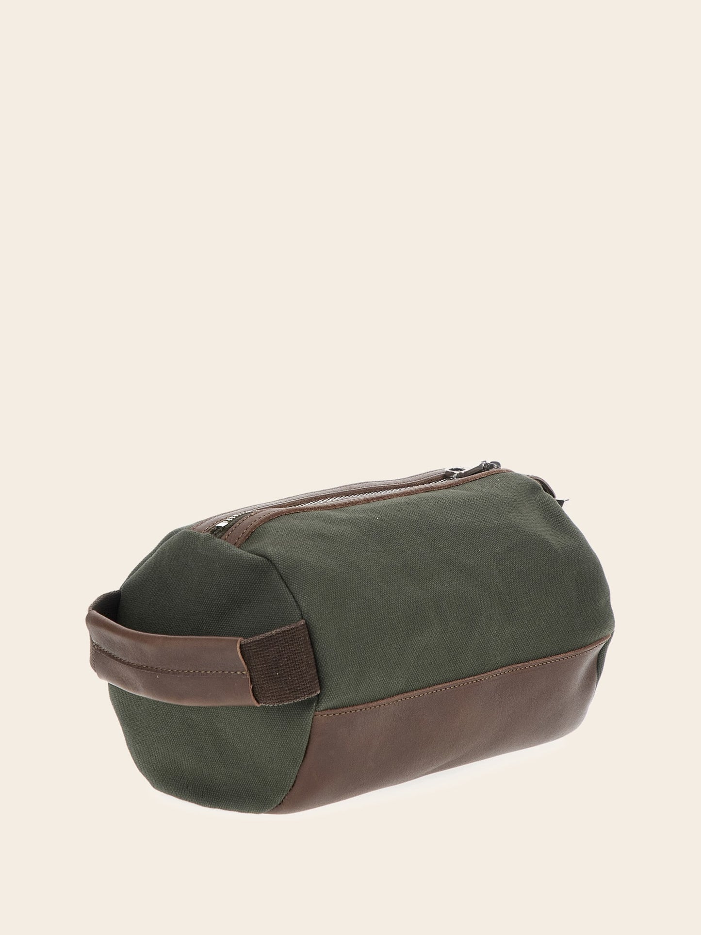 Real leather Taven toiletry bag