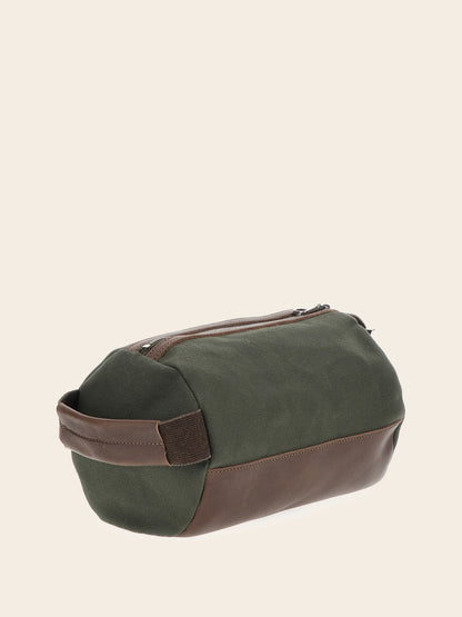 Real leather Taven toiletry bag