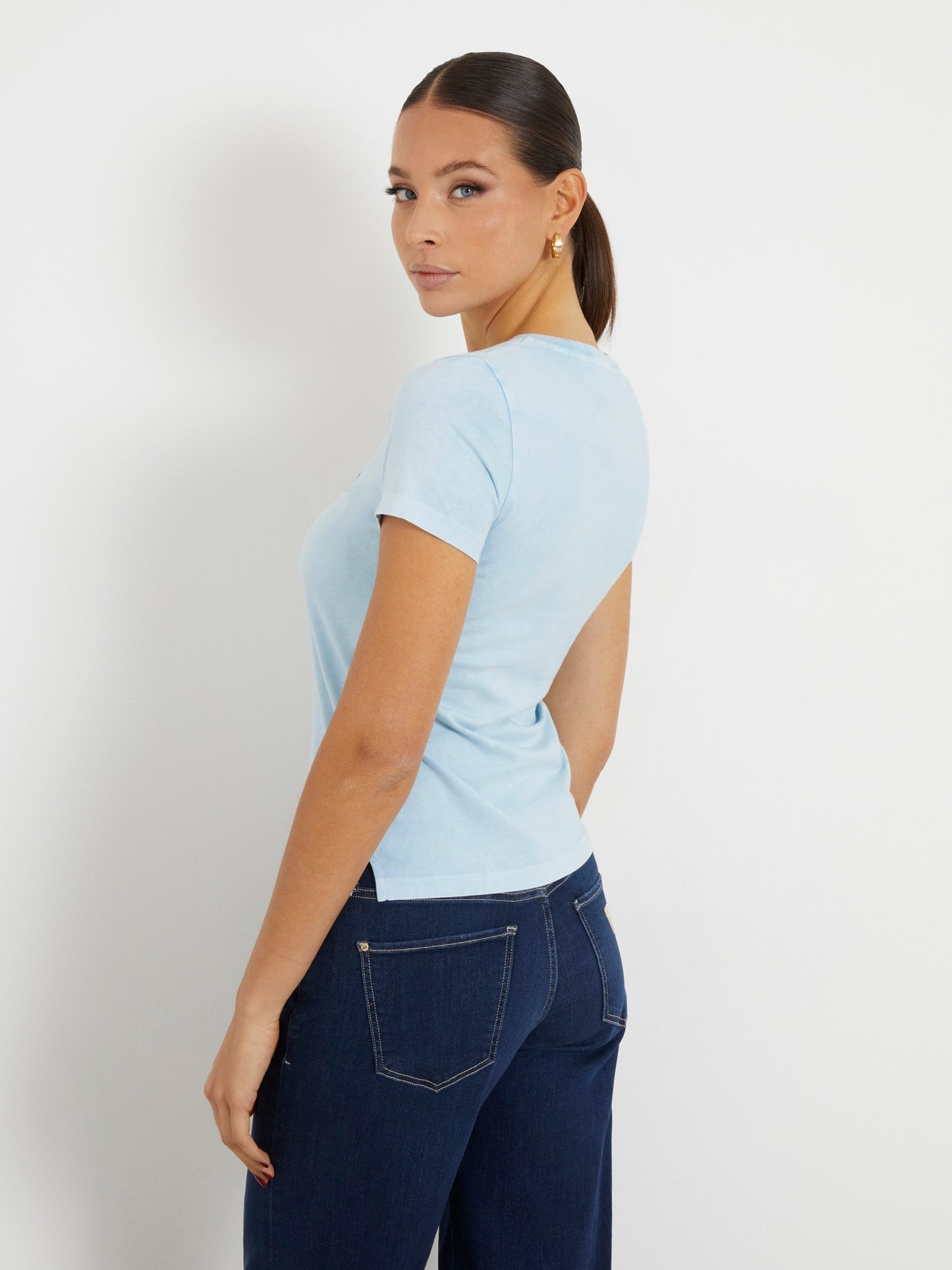 Embroidered logo t-shirt