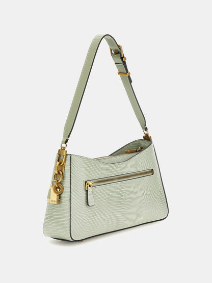 Ginevra python-print shoulder bag