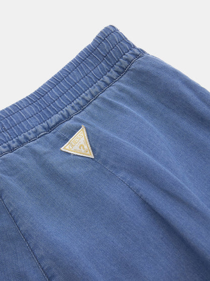 Mid rise relaxed denim pant