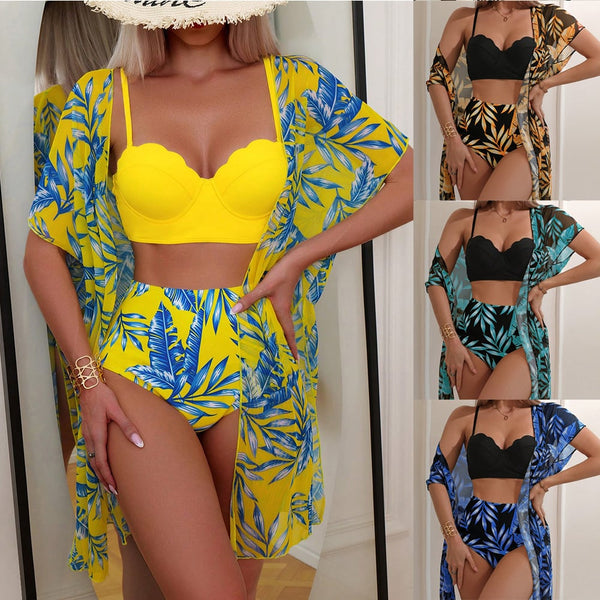 💛💛Dreamy strappy swimsuit with cover-up