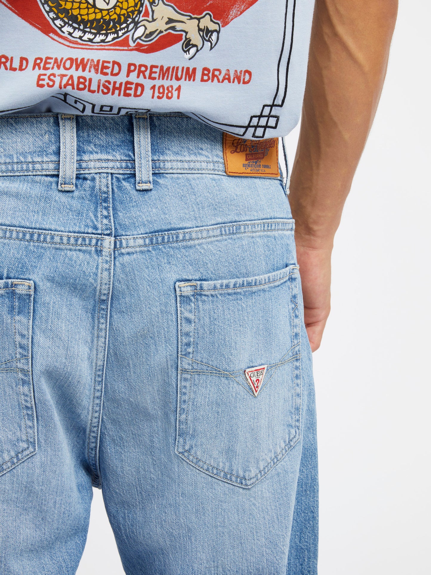 Mike relaxed denim pant