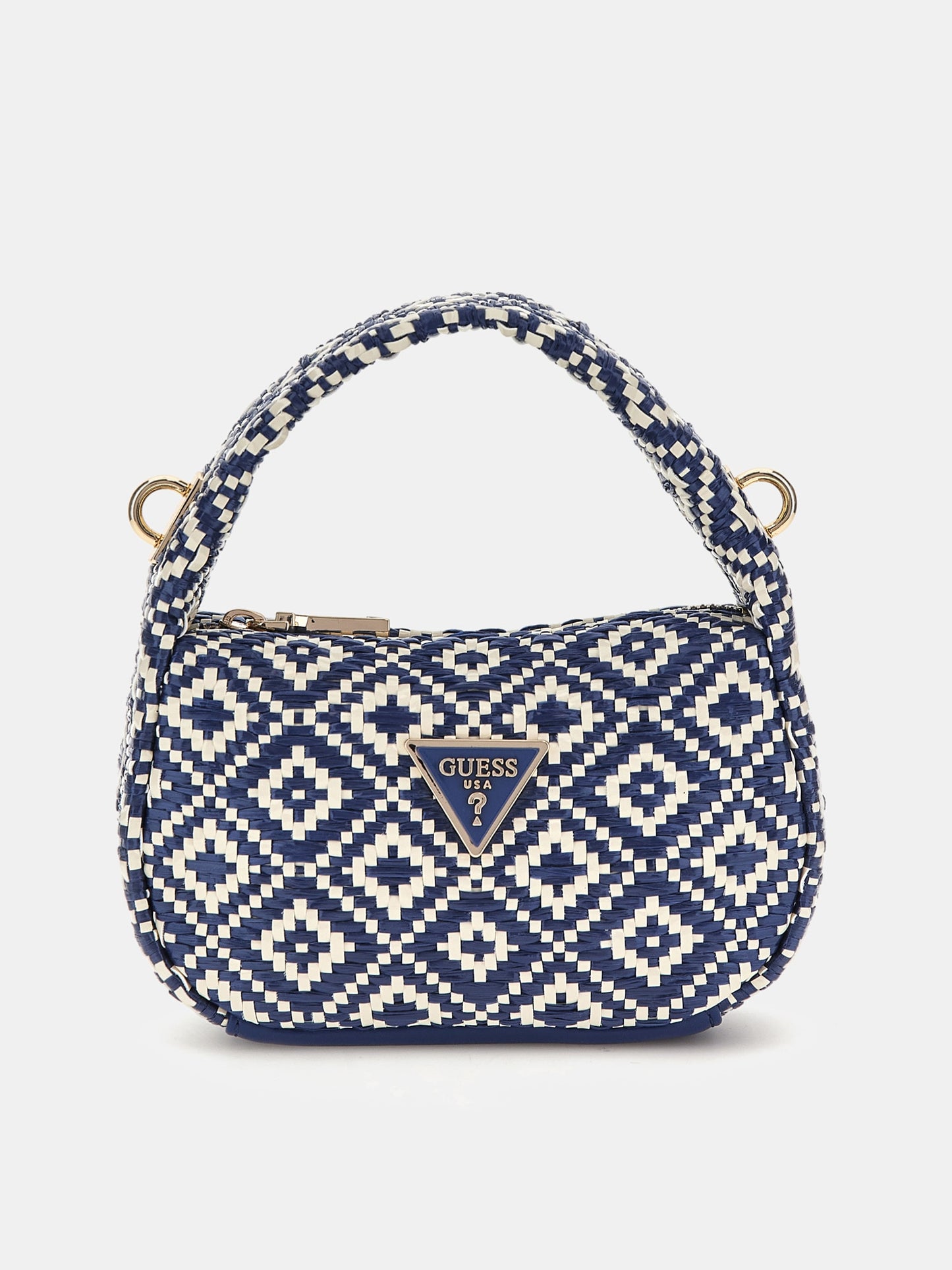 Rianee raffia mini handbag
