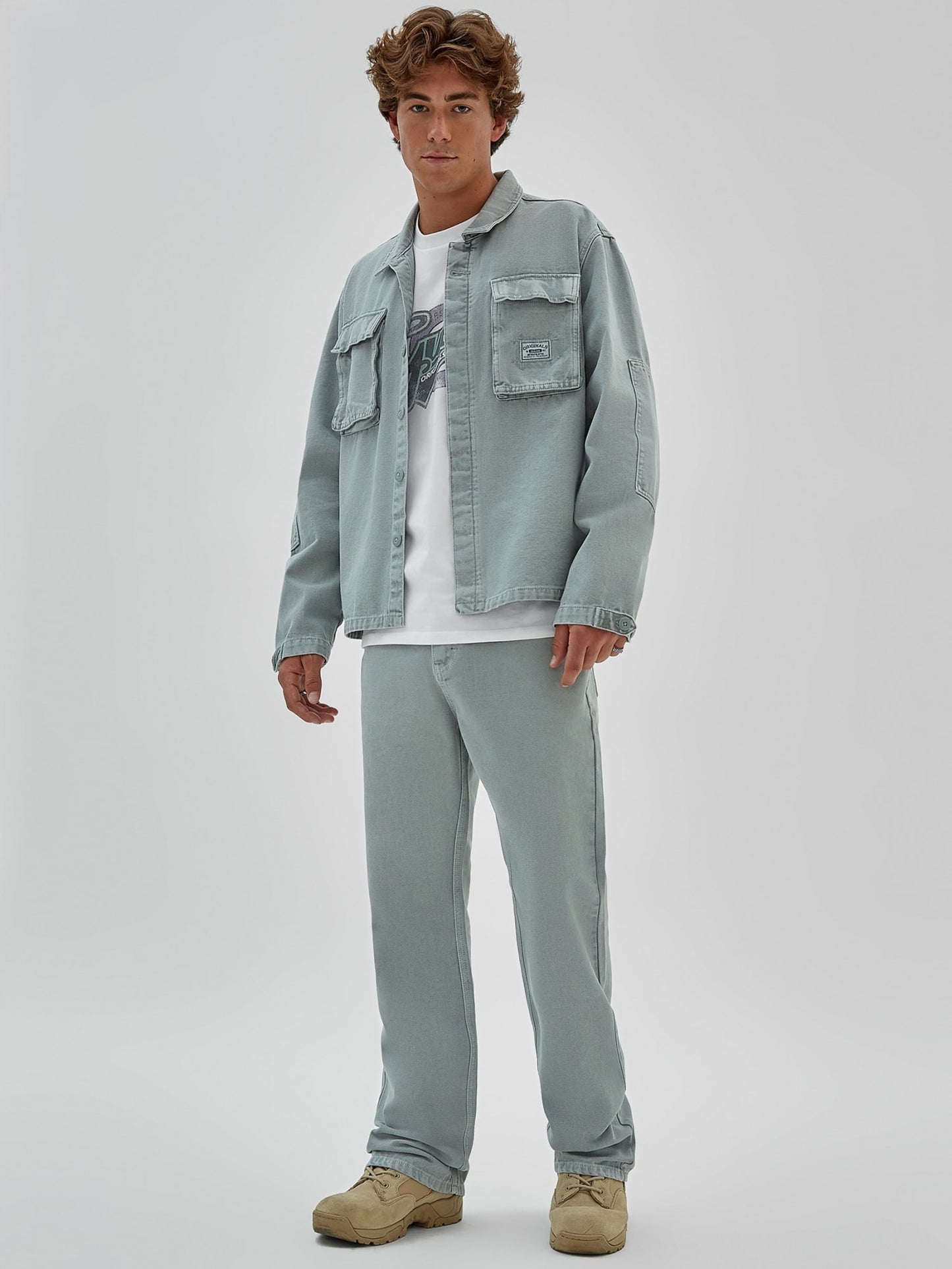 Mid rise bootcut pant