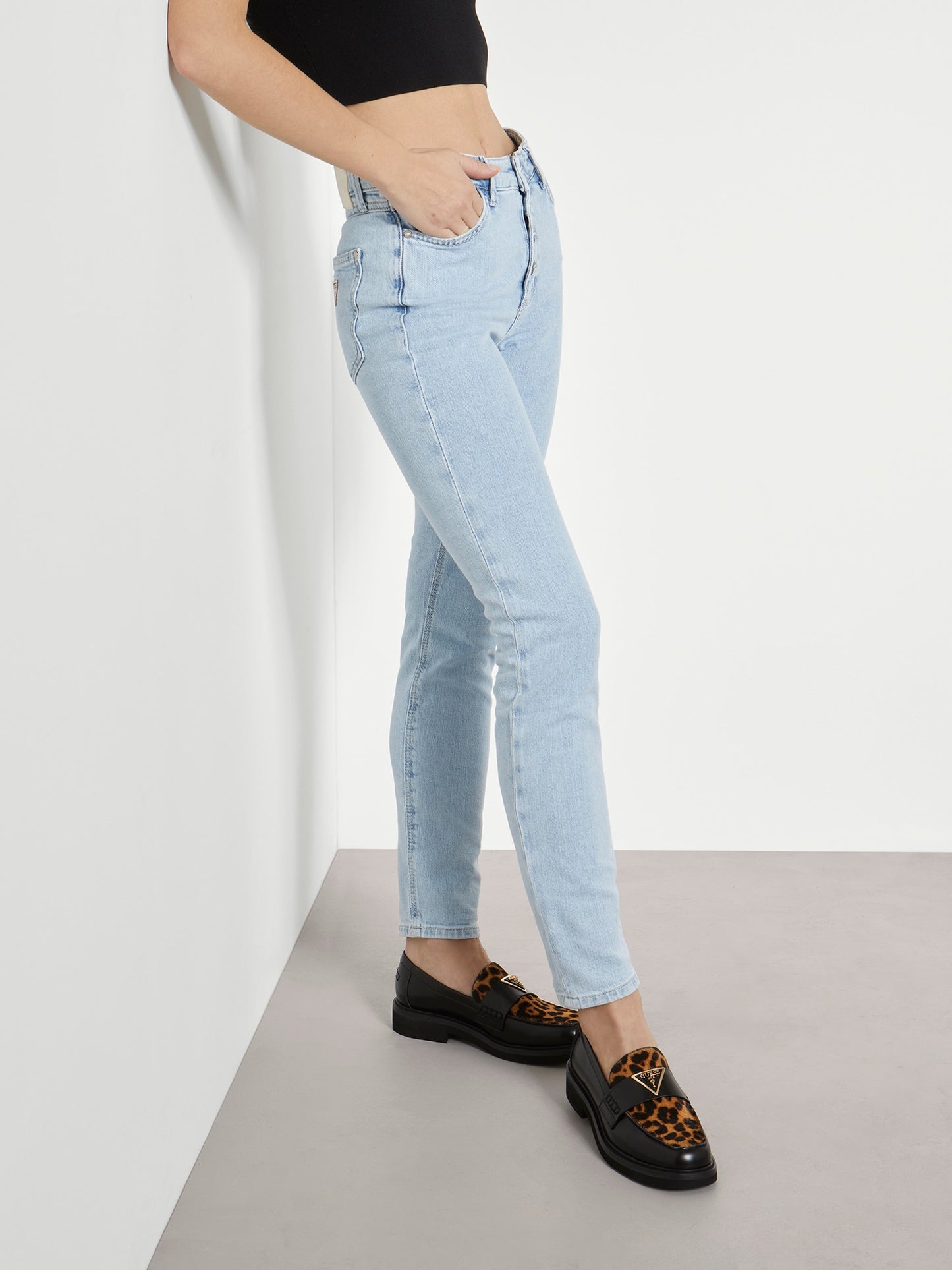 Shatha genuine leather loafers