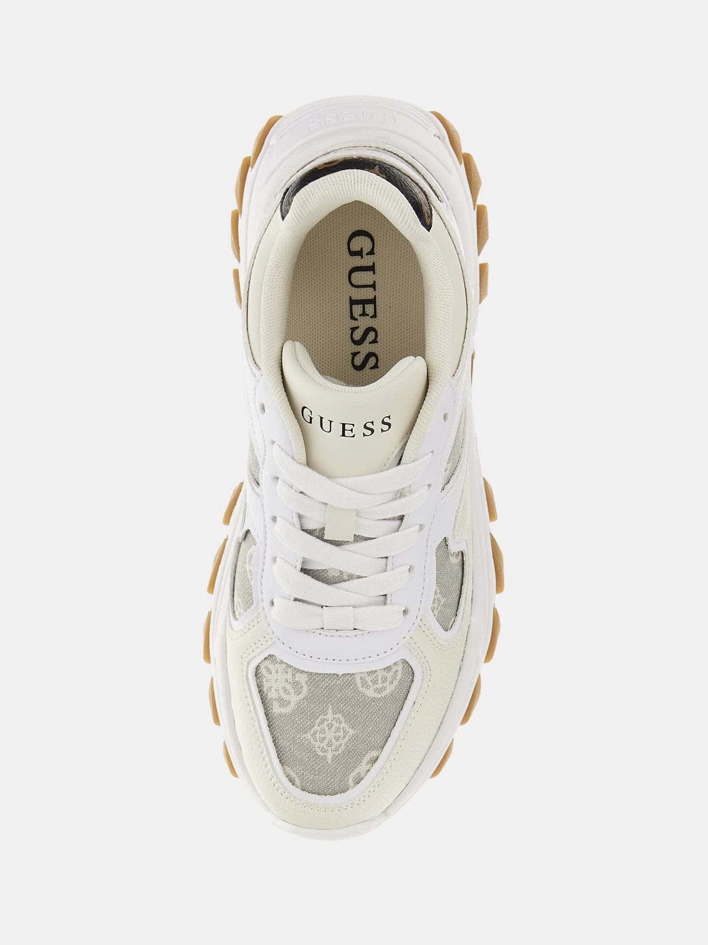 Norina suede-insert running shoes