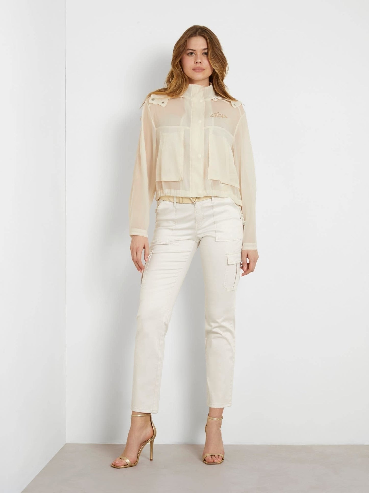 Mid rise cargo pant