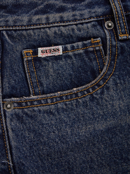 High rise bootcut denim pant