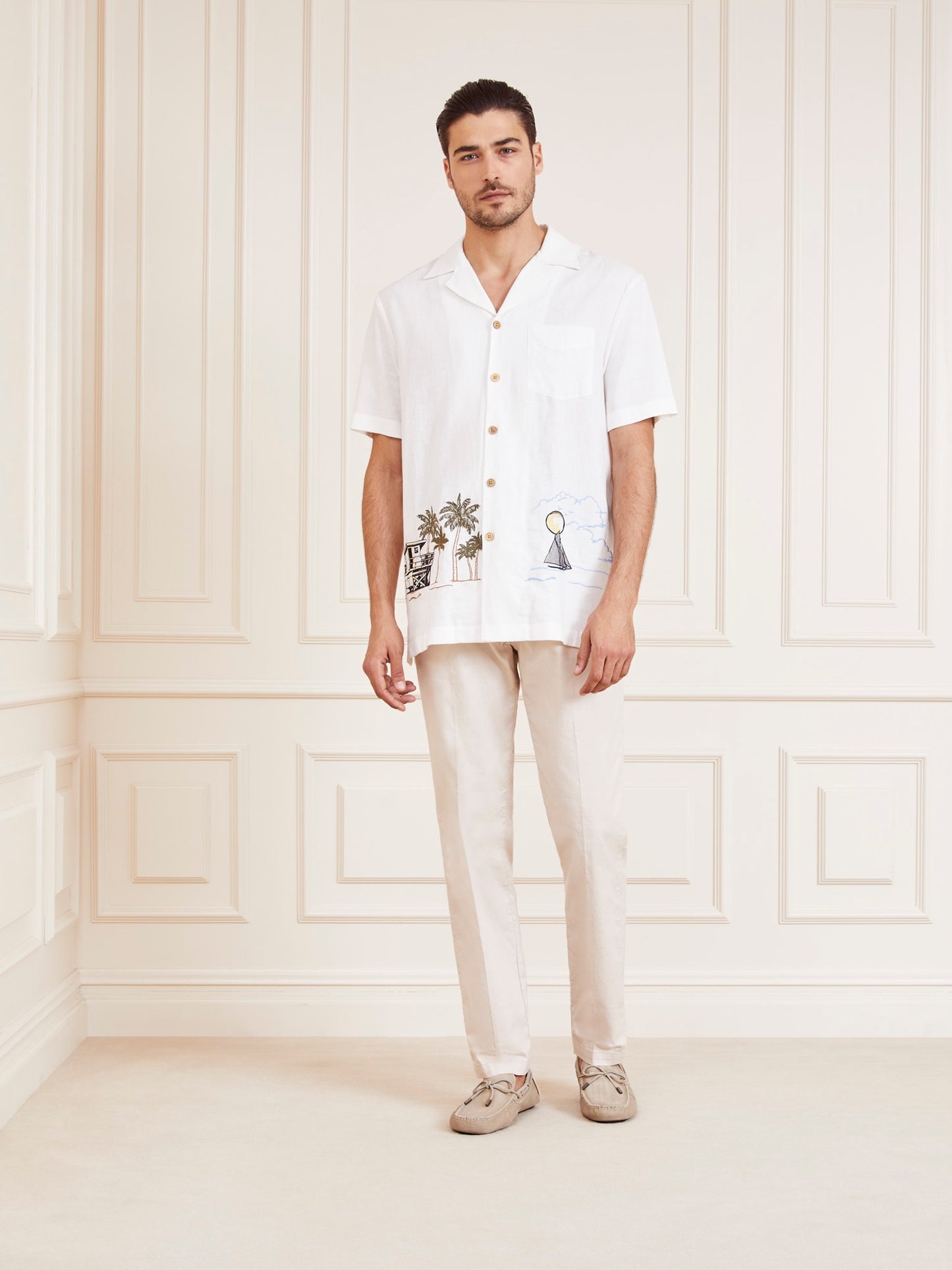 Marciano all over print shirt