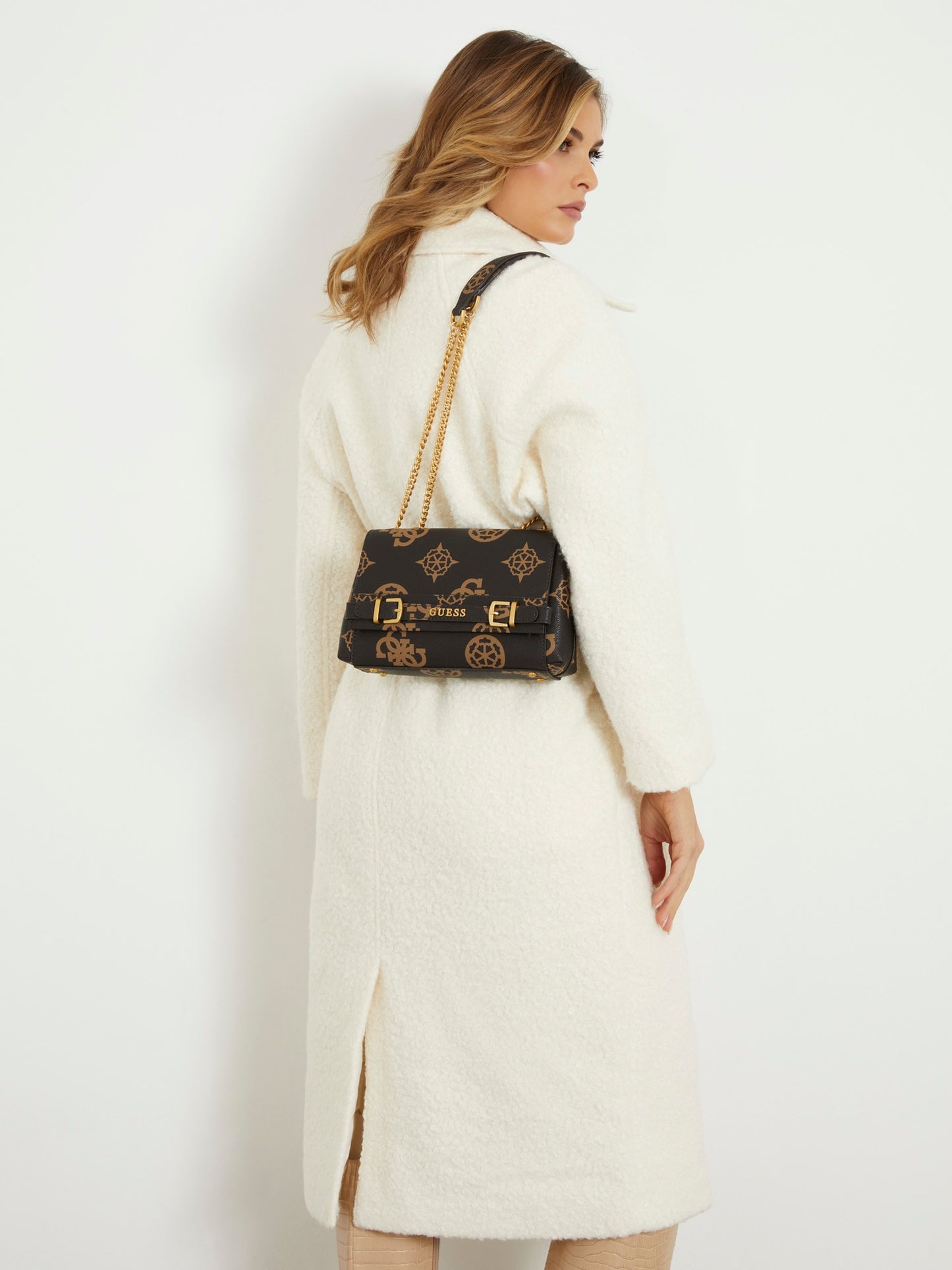 Sestri 4G peony logo crossbody bag