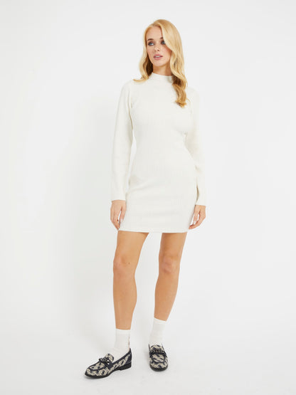 Bodycon mini sweater dress
