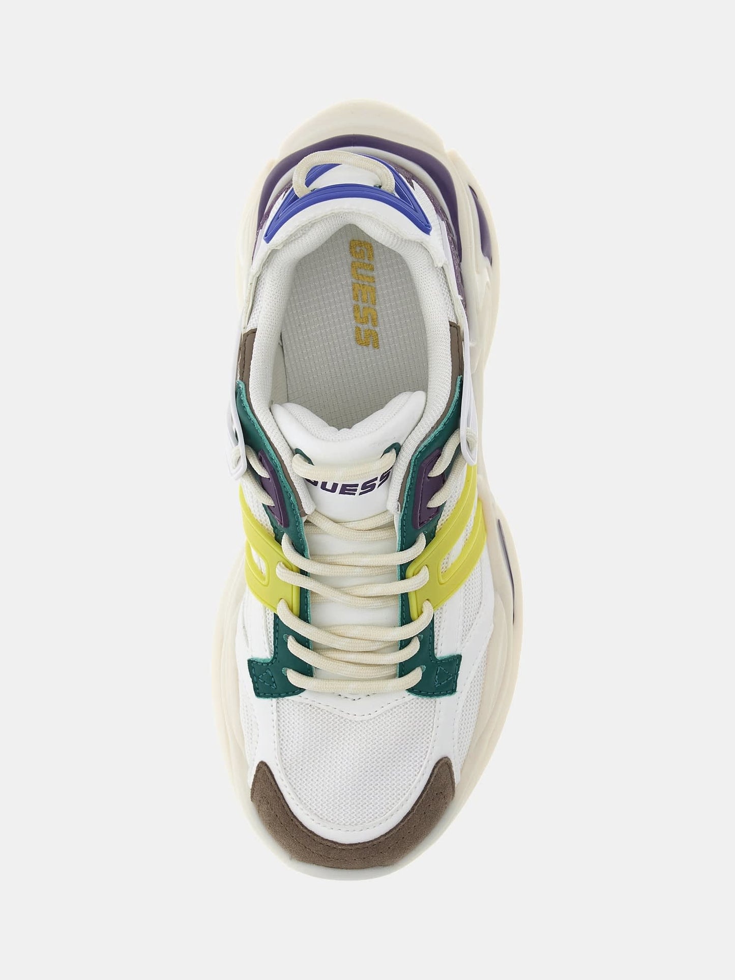 Belluna suede-insert running shoes