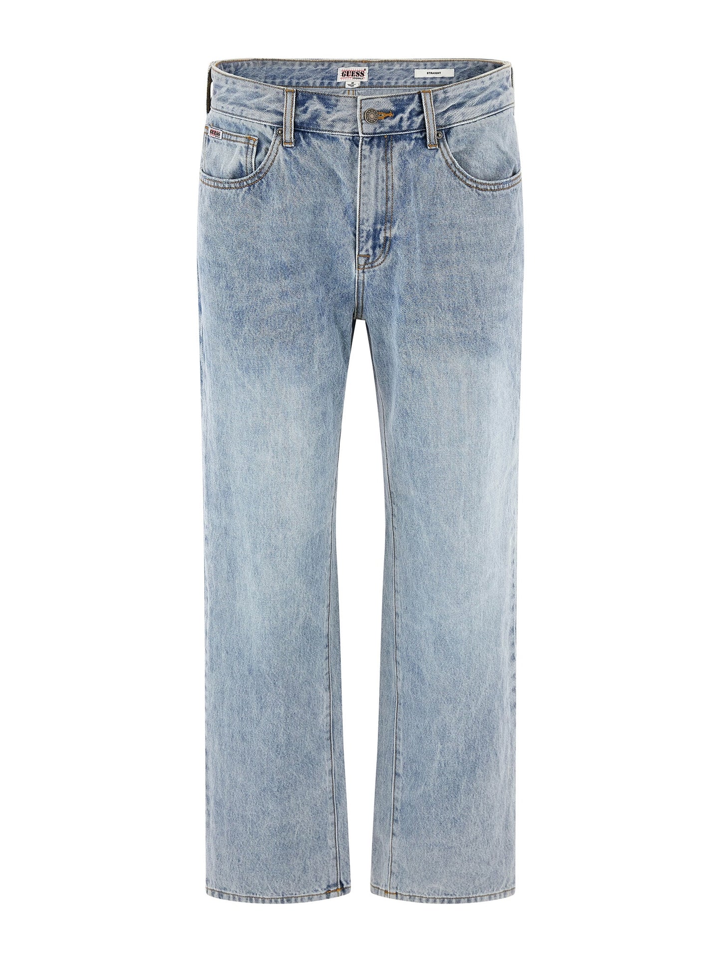 Straight denim pant