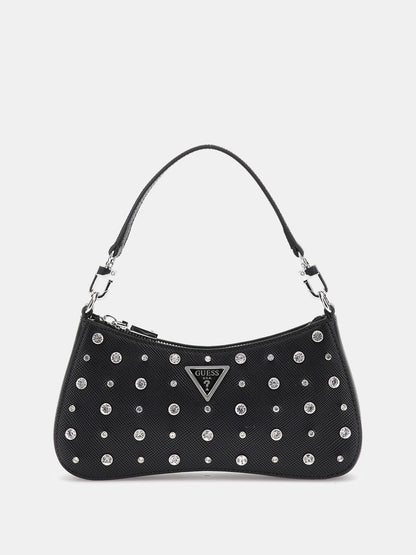 Liona Saffiano leather mini shoulder bag