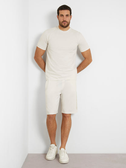 Small triangle logo stretch t-shirt