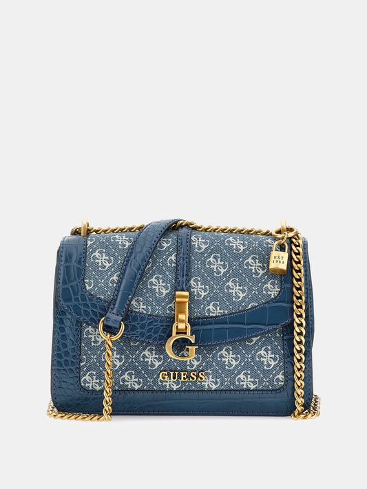 G James logo mini crossbody bag