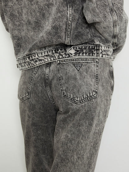 80s straight denim pant