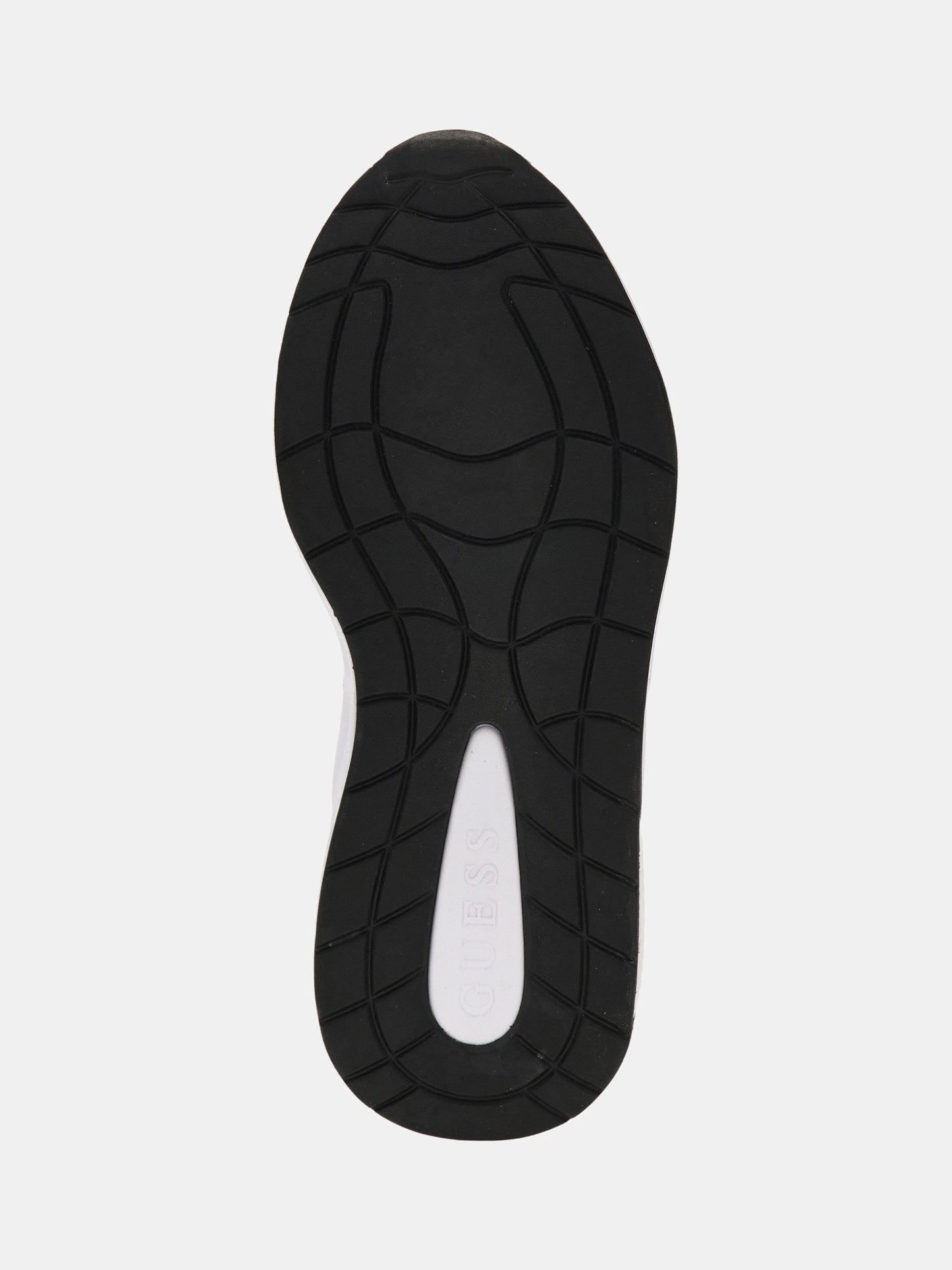 Geniver contrasting-material running shoe
