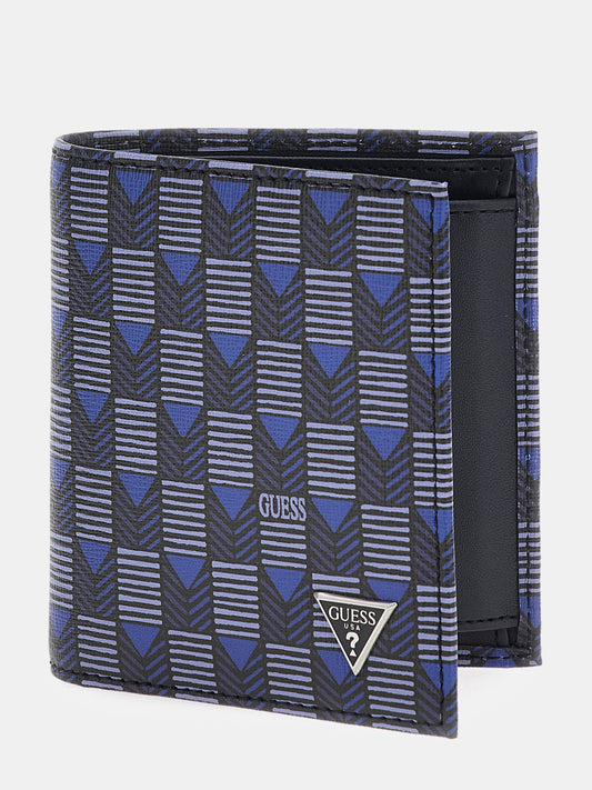 Mito geometric print purse