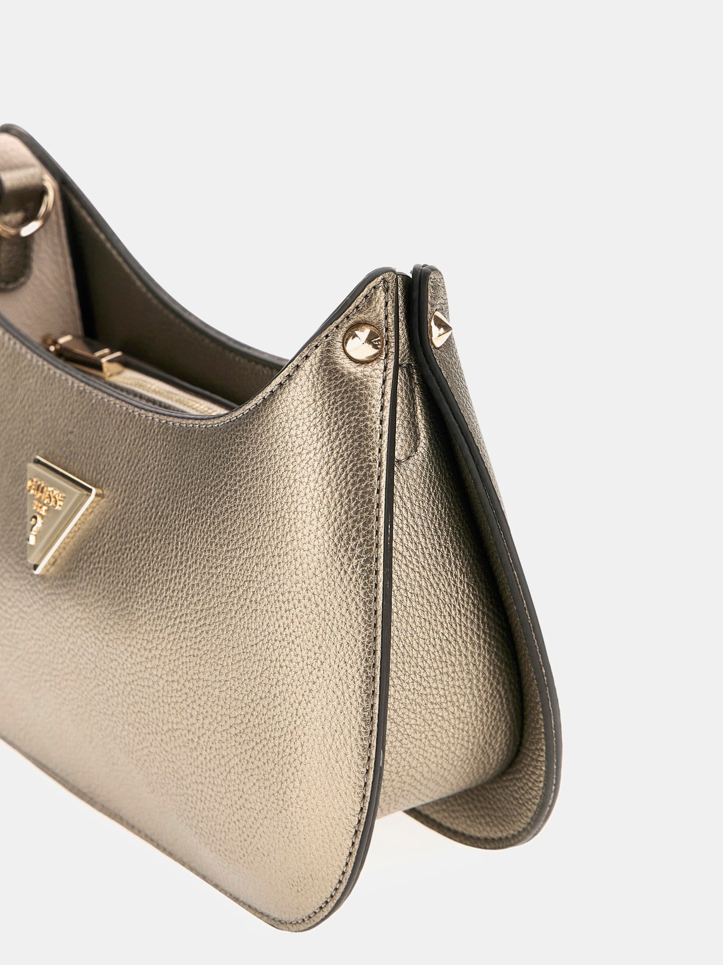 Meridian studded shoulder bag