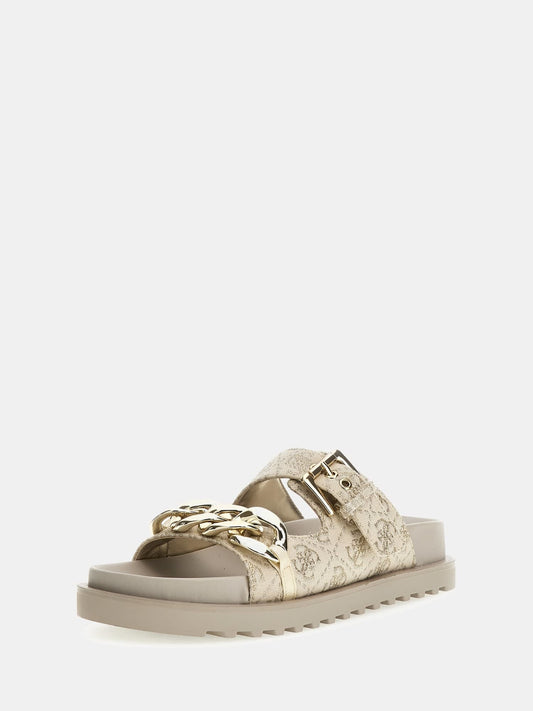 Fadey 4G logo sandals