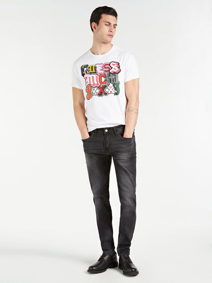 USED-LOOK JEANS