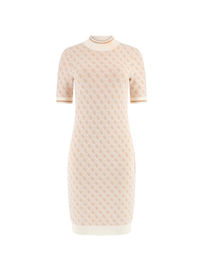 4G logo sweater dress