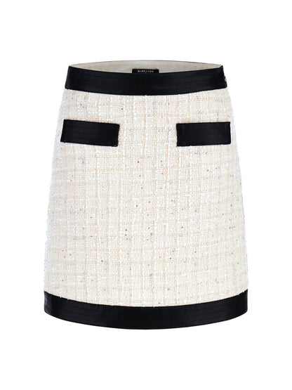 Marciano tweed mini skirt