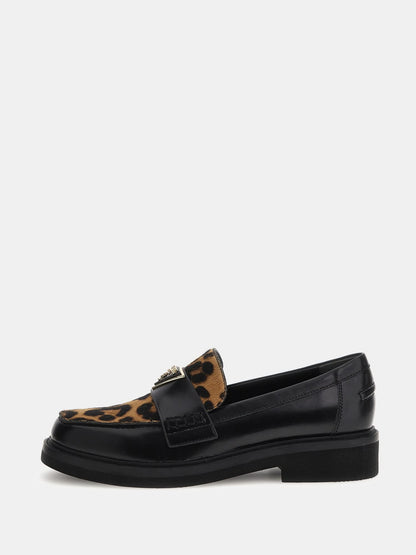 Shatha genuine leather loafers