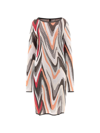Marciano geometric print mini dress