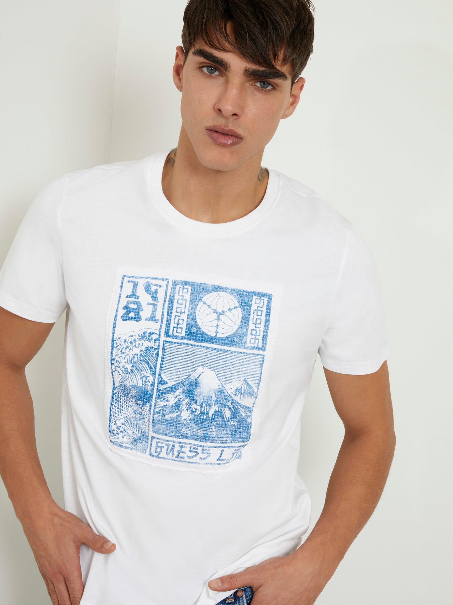 Front patch t-shirt