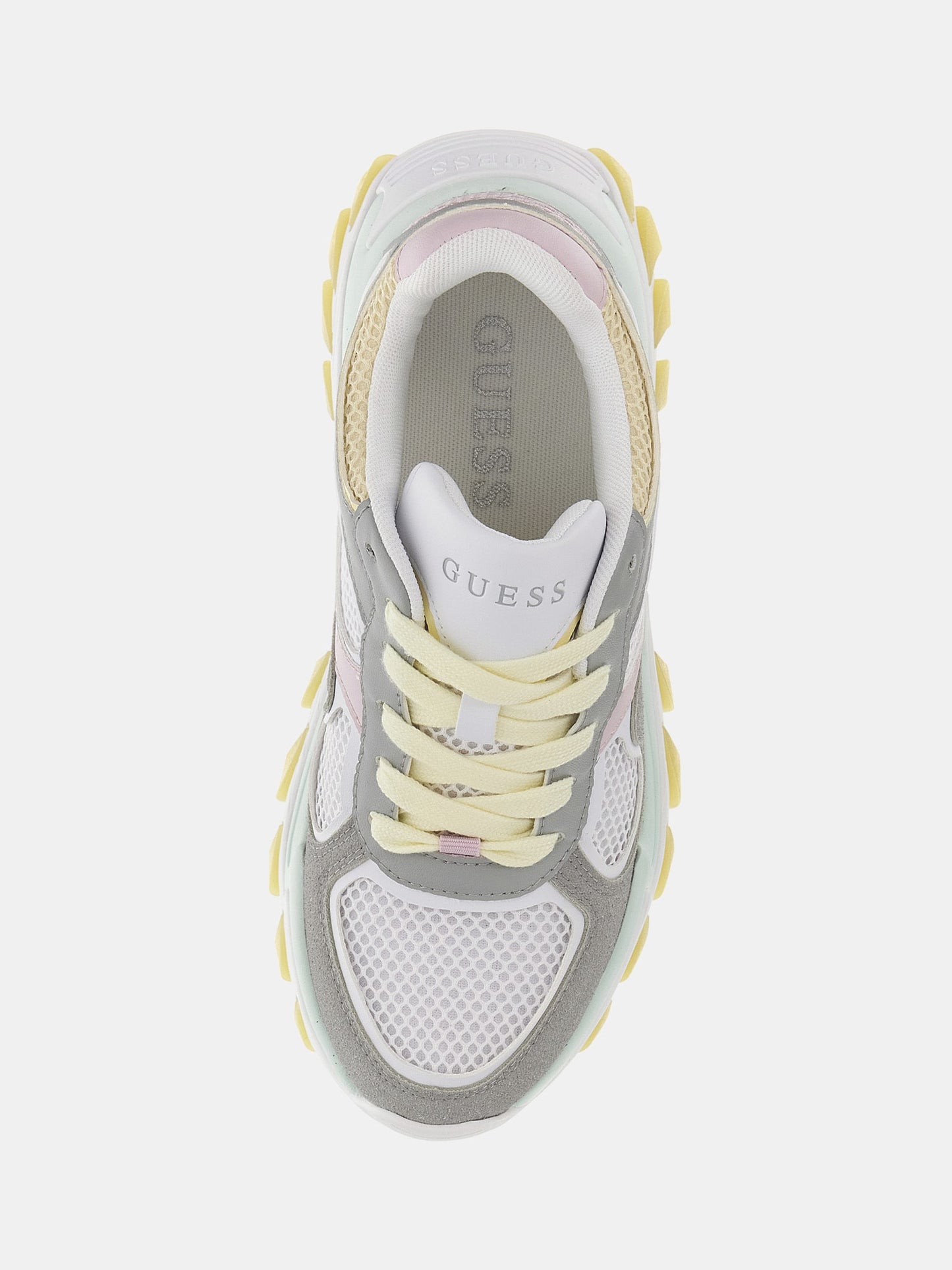 Norina suede-insert running shoes
