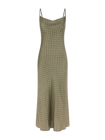 Satin slip dress