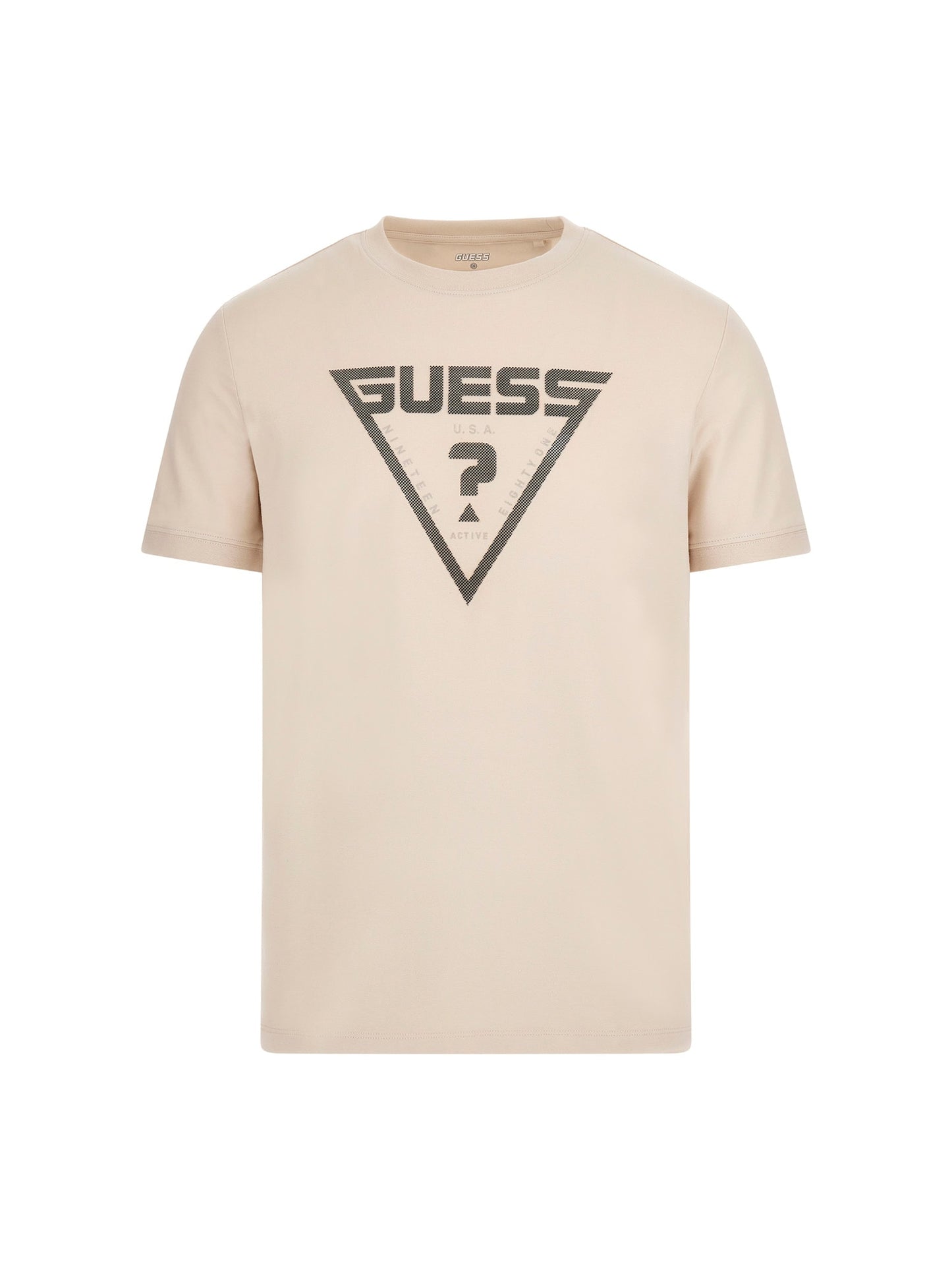 Triangle logo stretch t-shirt