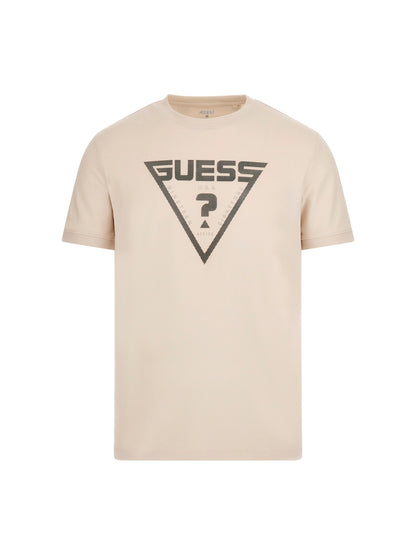 Triangle logo stretch t-shirt