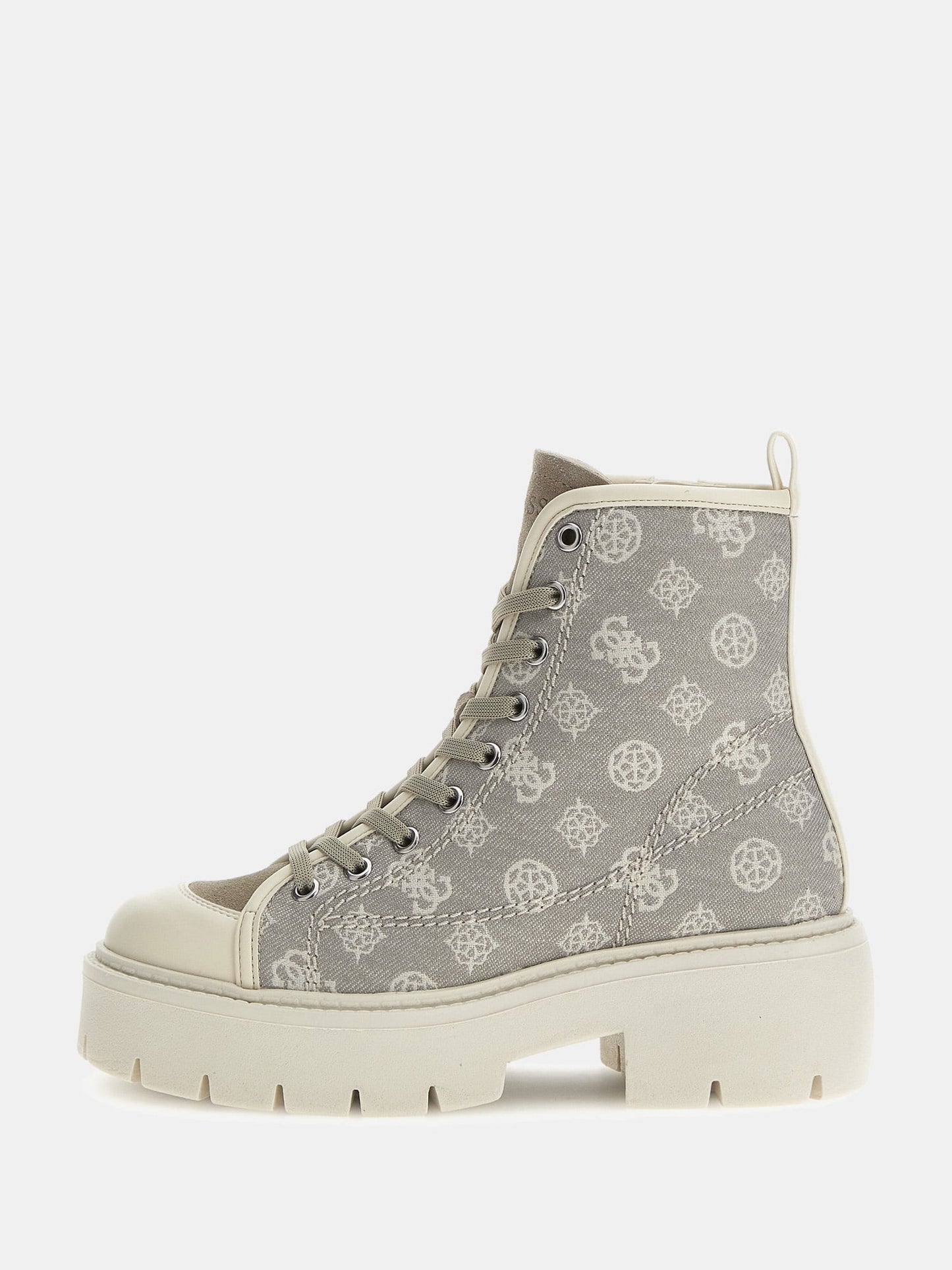 Shutter 4G peony logo combat boots