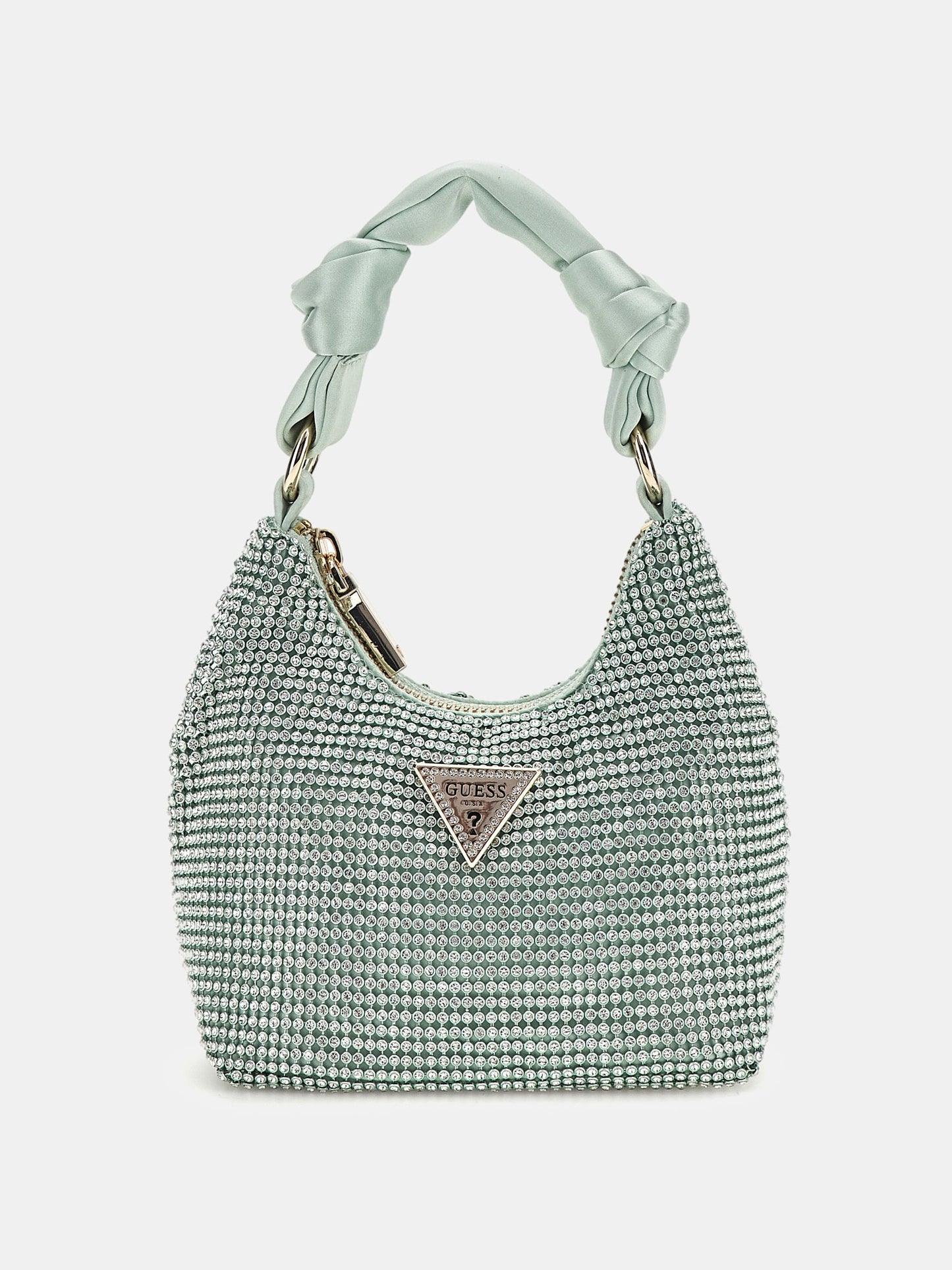 Lua rhinestone-detailed mini handbag