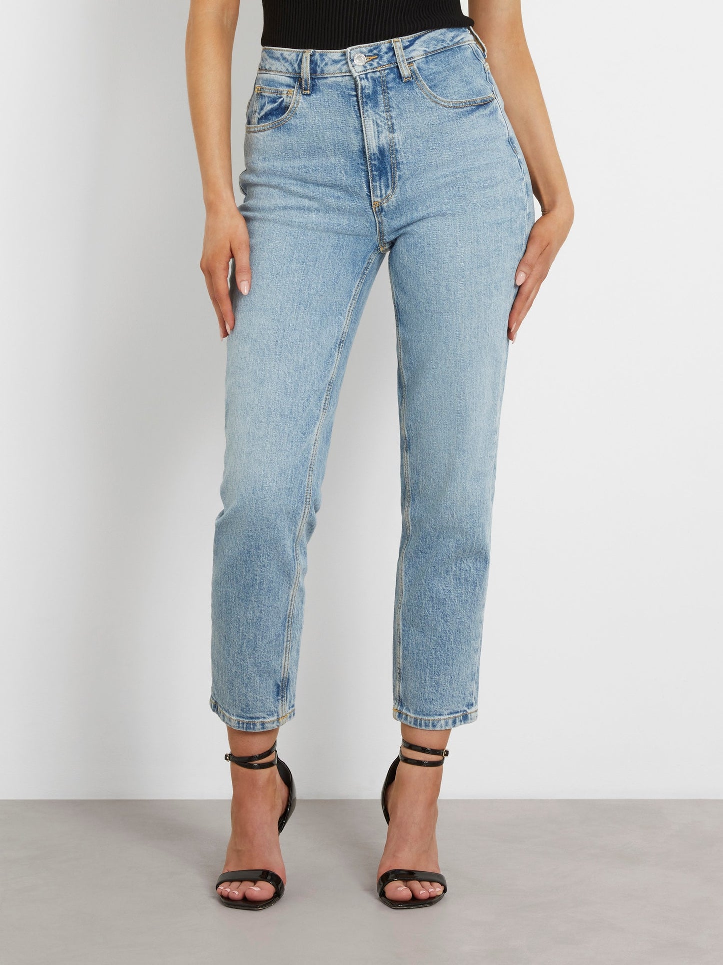 Mom fit denim pant