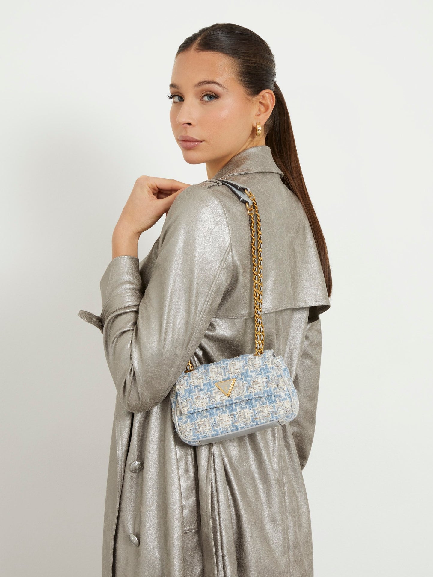 Tweed Giully mini crossbody bag