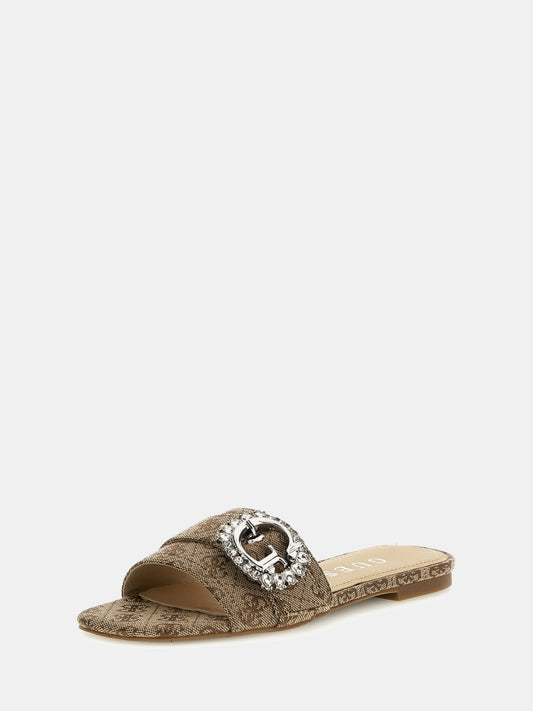 Jolly 4G logo sandals