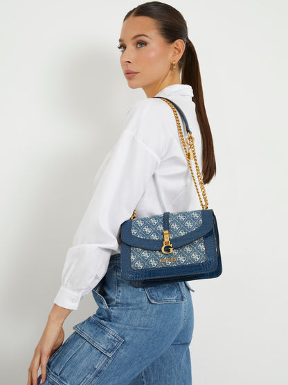 G James logo mini crossbody bag