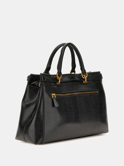 Sestri croc-print handbag