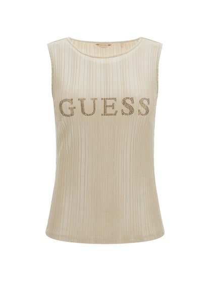 Metallic logo top