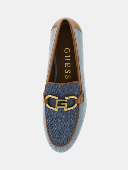 Isaac denim loafers