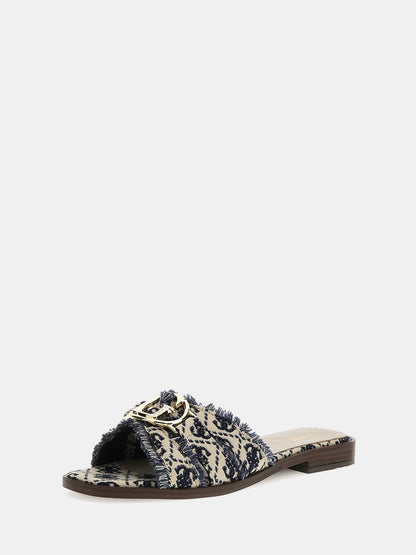 Symo 4G logo sandals