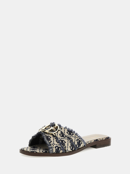 Symo 4G logo sandals