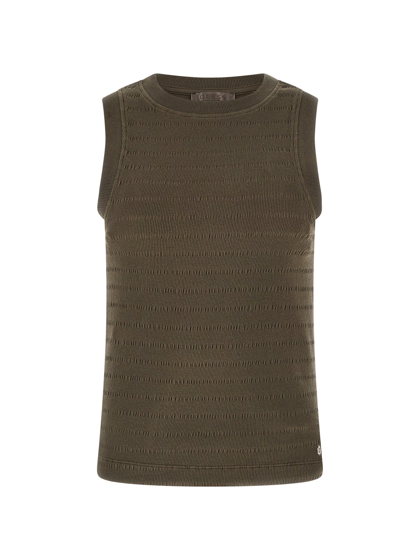 Striped jersey top
