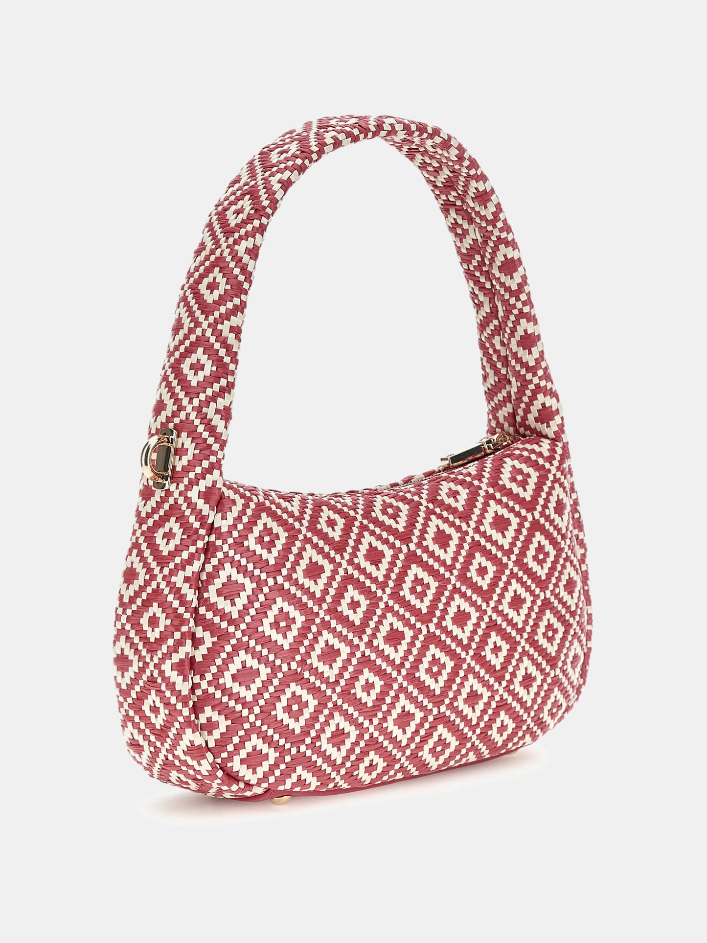 Rianee raffia shoulder bag