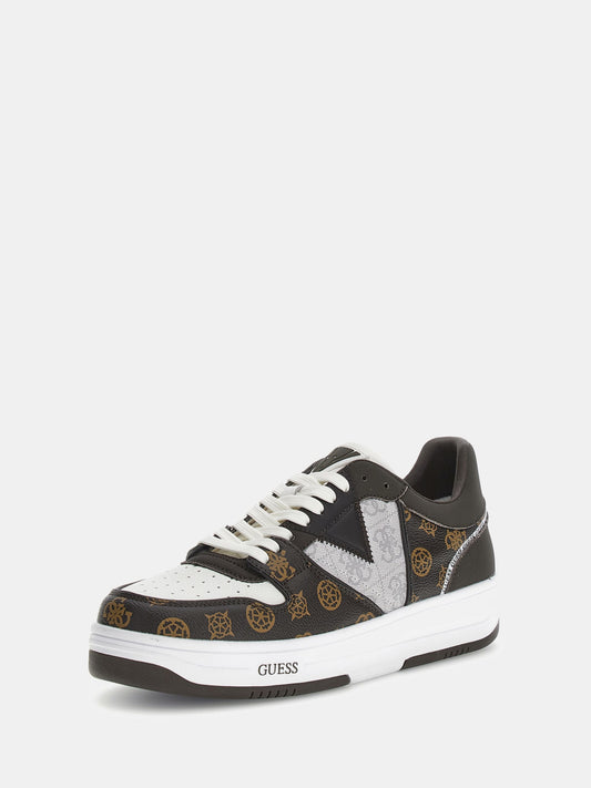 Ancona 4G peony logo running shoes_Men